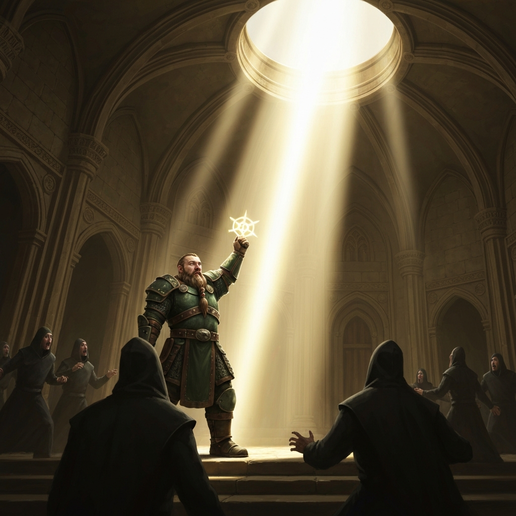 Wait, Rokrun Is a Cleric?