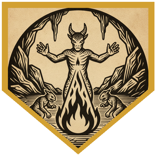 Breathes Fire Like a Mighty Dragon